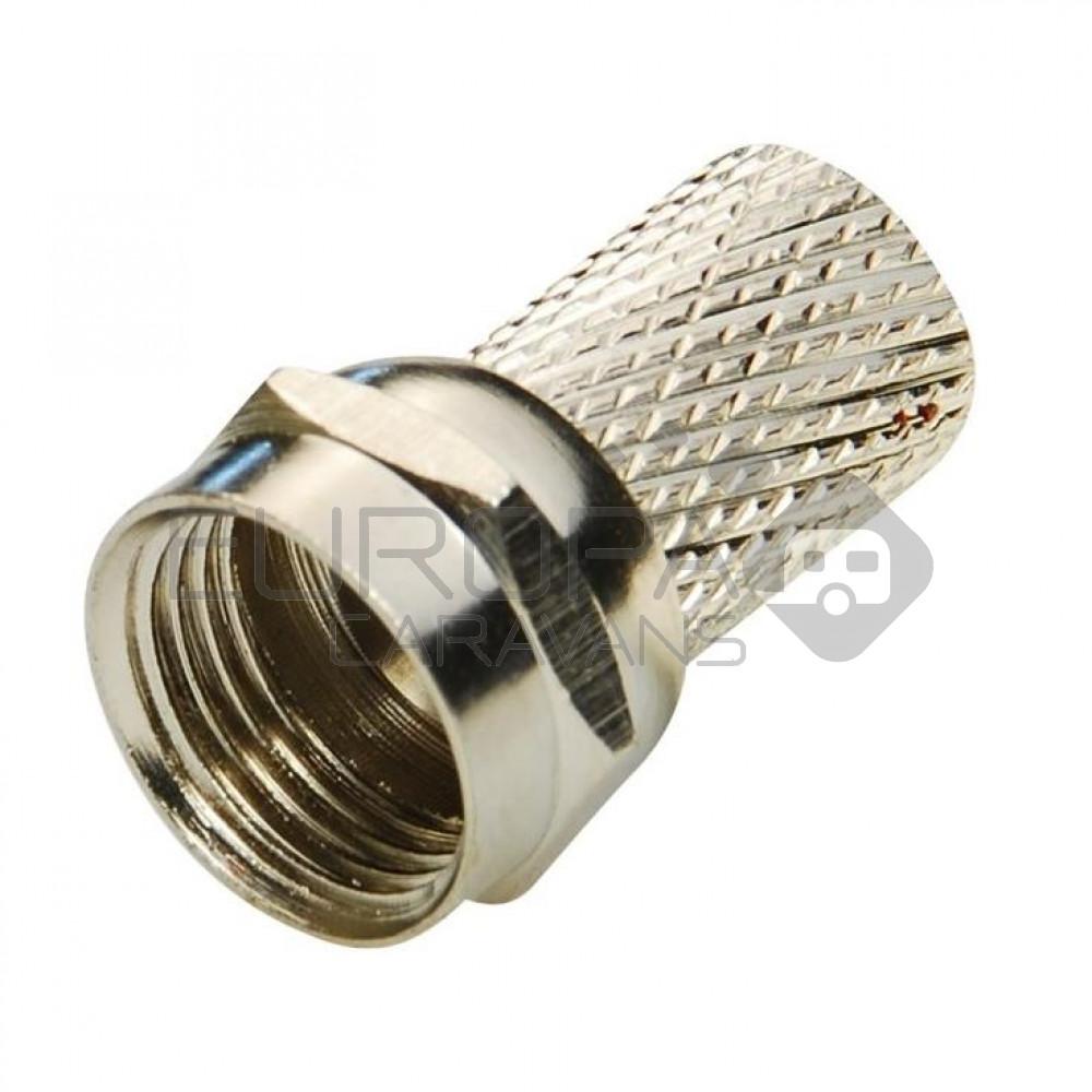 F-Stekker 7mm à 2 stuks