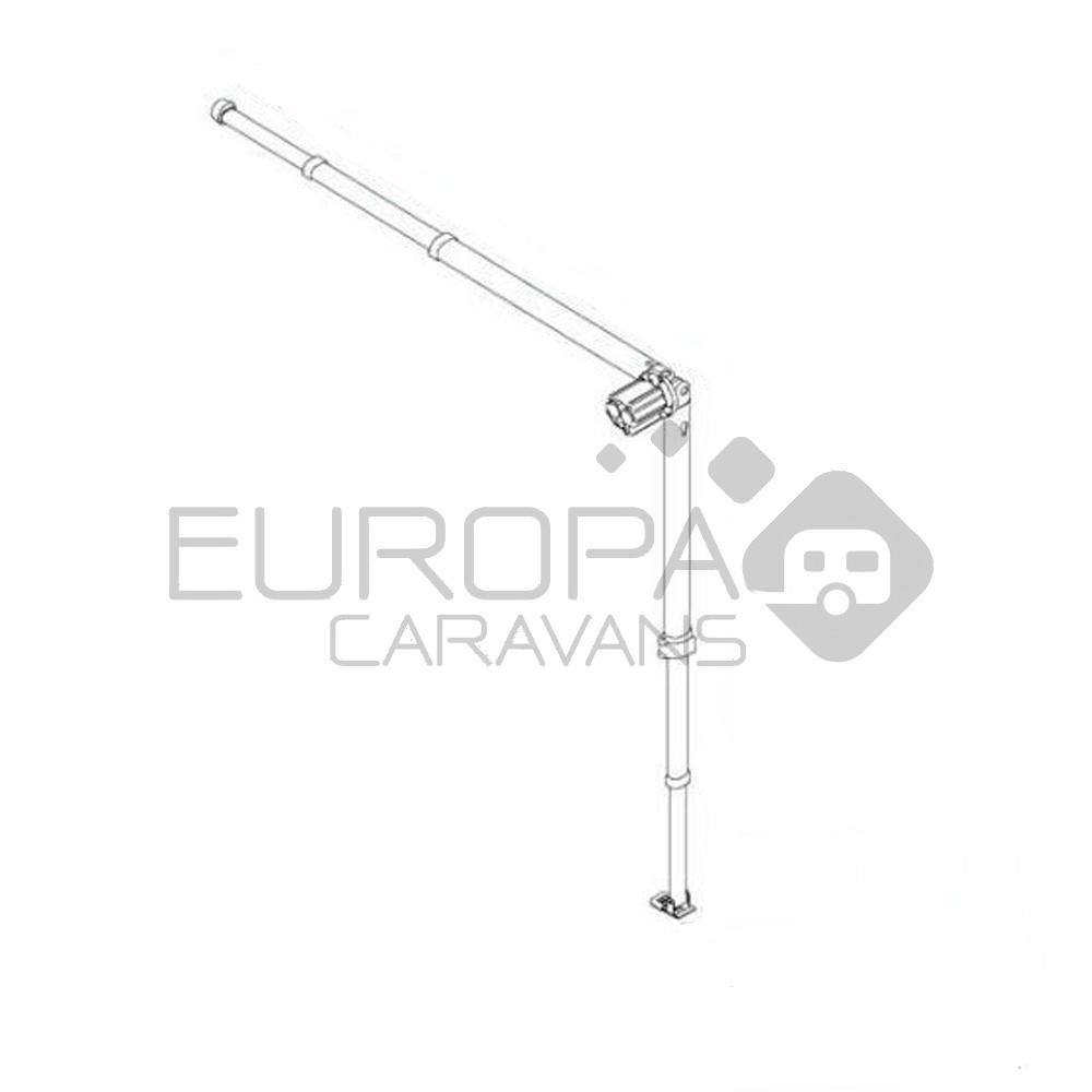 Fiamma Caravanstore Rafter met Staander 225