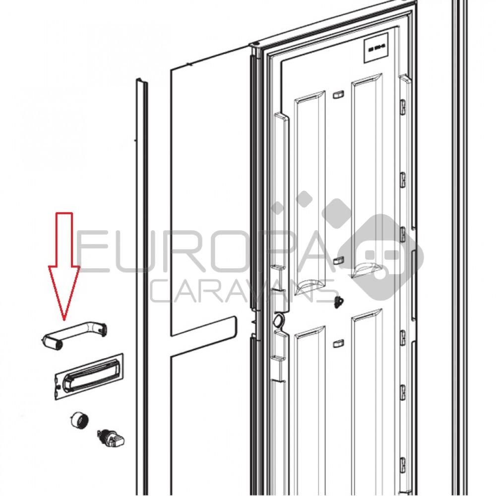Dometic RML9435 Deurgreep Compleet