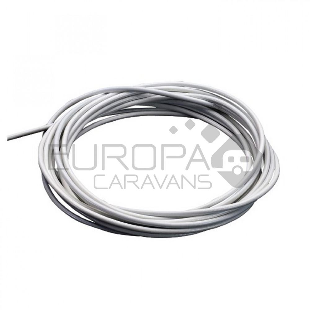 Gordijnspiraal kunststof Wit à 5 meter