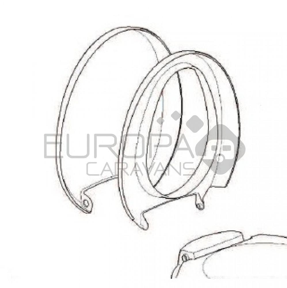 C220 Seat & Cover White