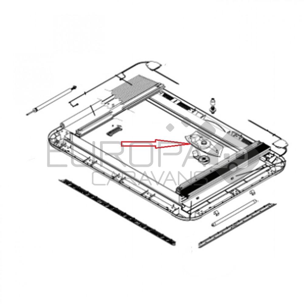 Dometic Heki 3 Slinger Afdekplaat