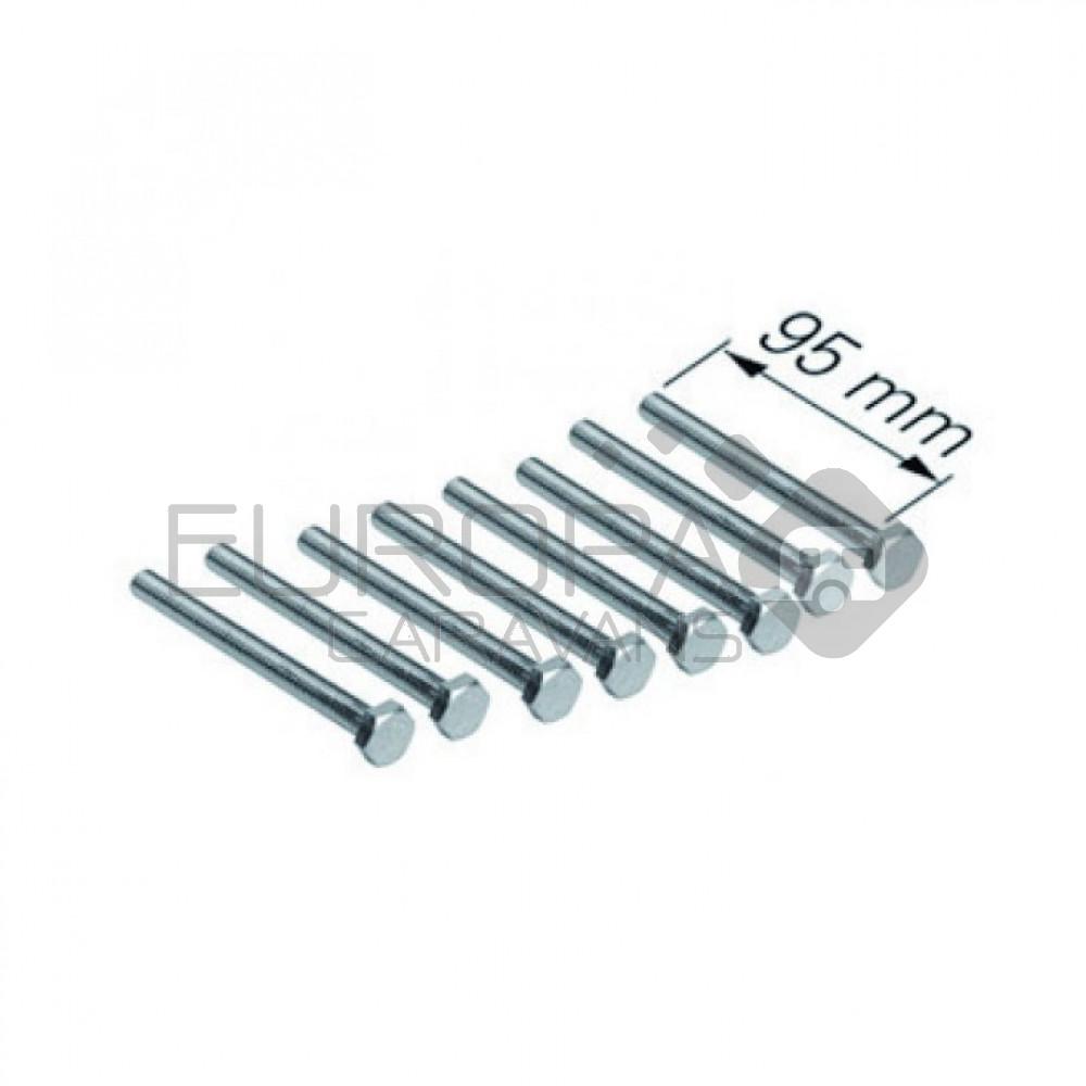 Schroevenset M10 x 105. Set à 8 stuks.