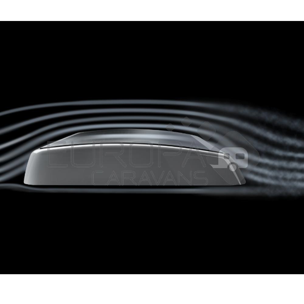 Dometic Midi Heki Style 70x50 Slinger/Ventilatie Crèmewit