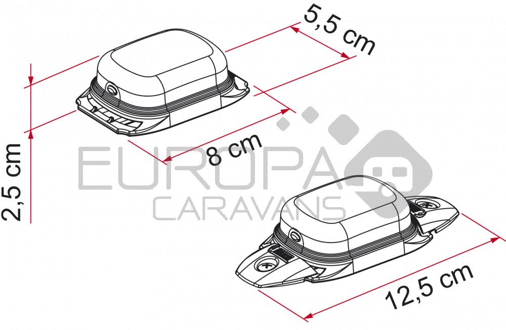 Fiamma LED Warning Solar 98655-885