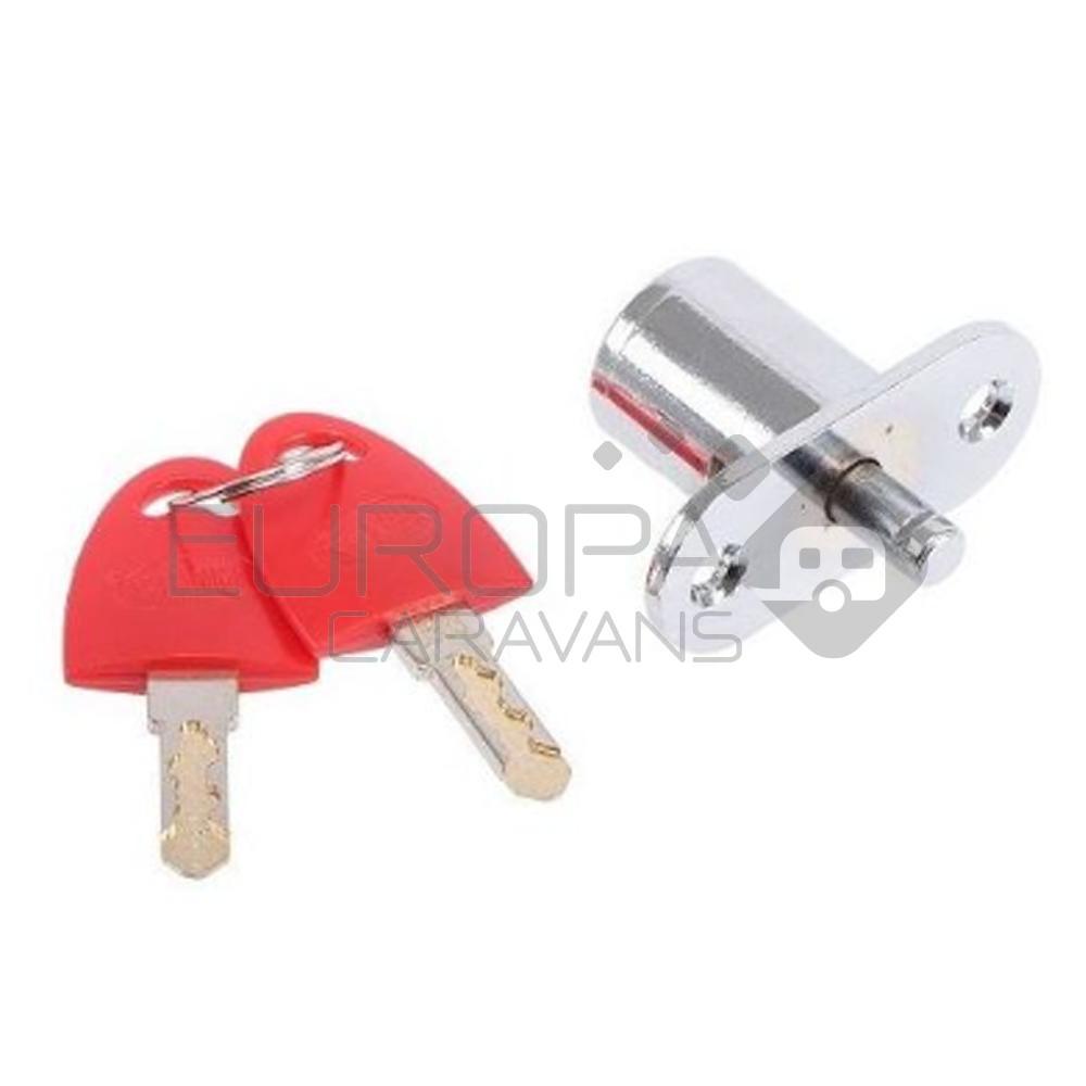 Fiamma Safe Door Sleutel met Cylinder  (2019 uitv)