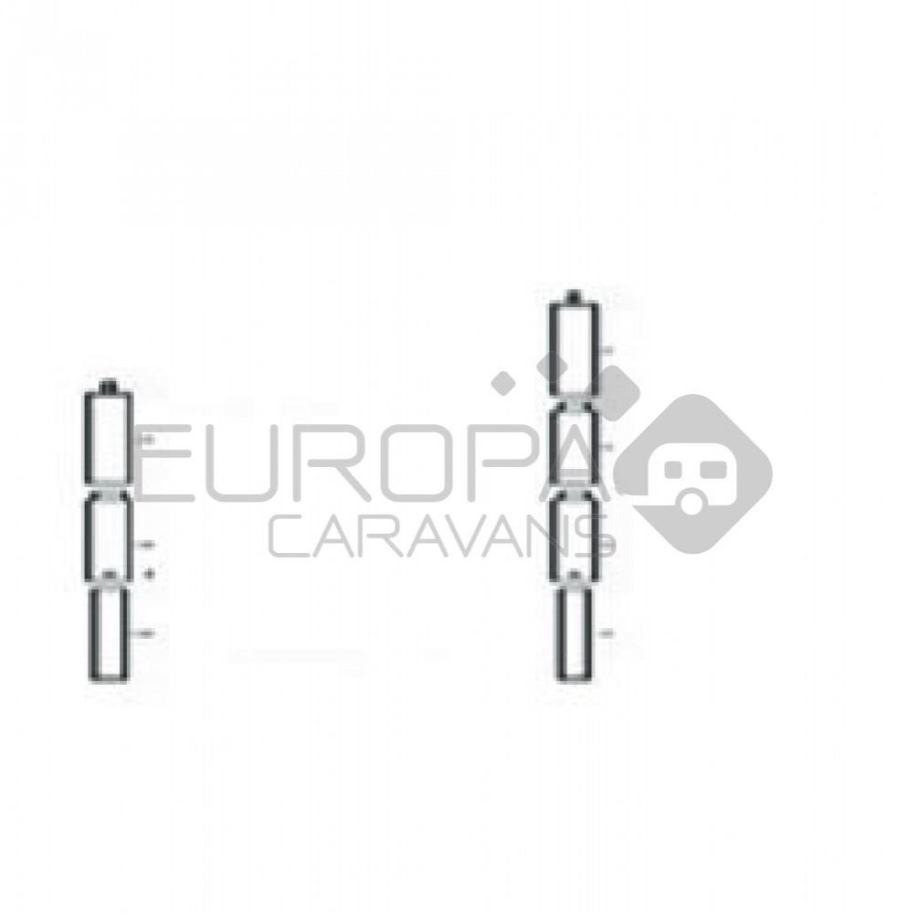 Campking luifelstokkenset Sunsation 22 mm Prem.