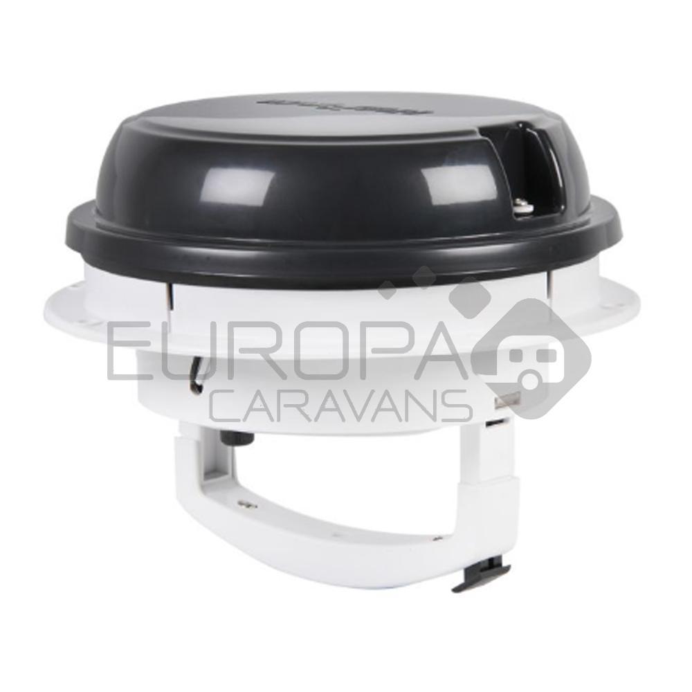 MaxxFan Dome Zwart LED