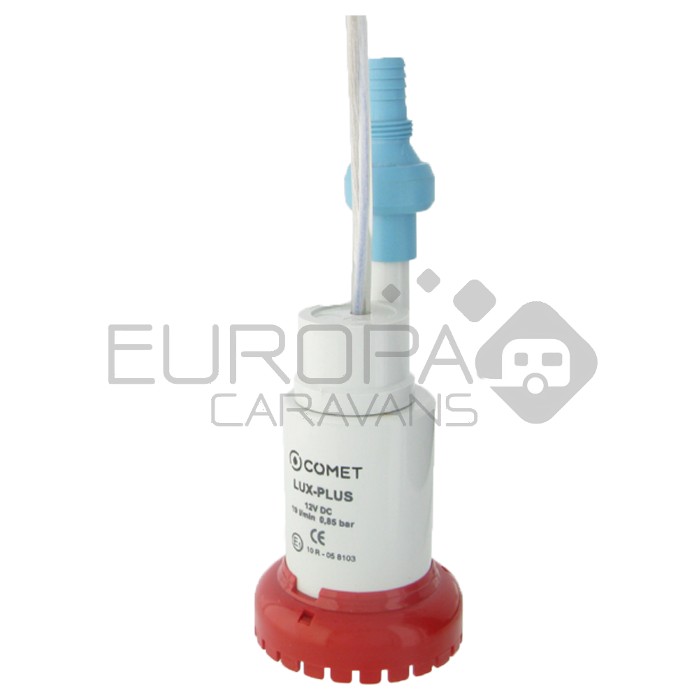 Comet Dompelpomp Lux-Plus met Terugslagklep 12V-15L