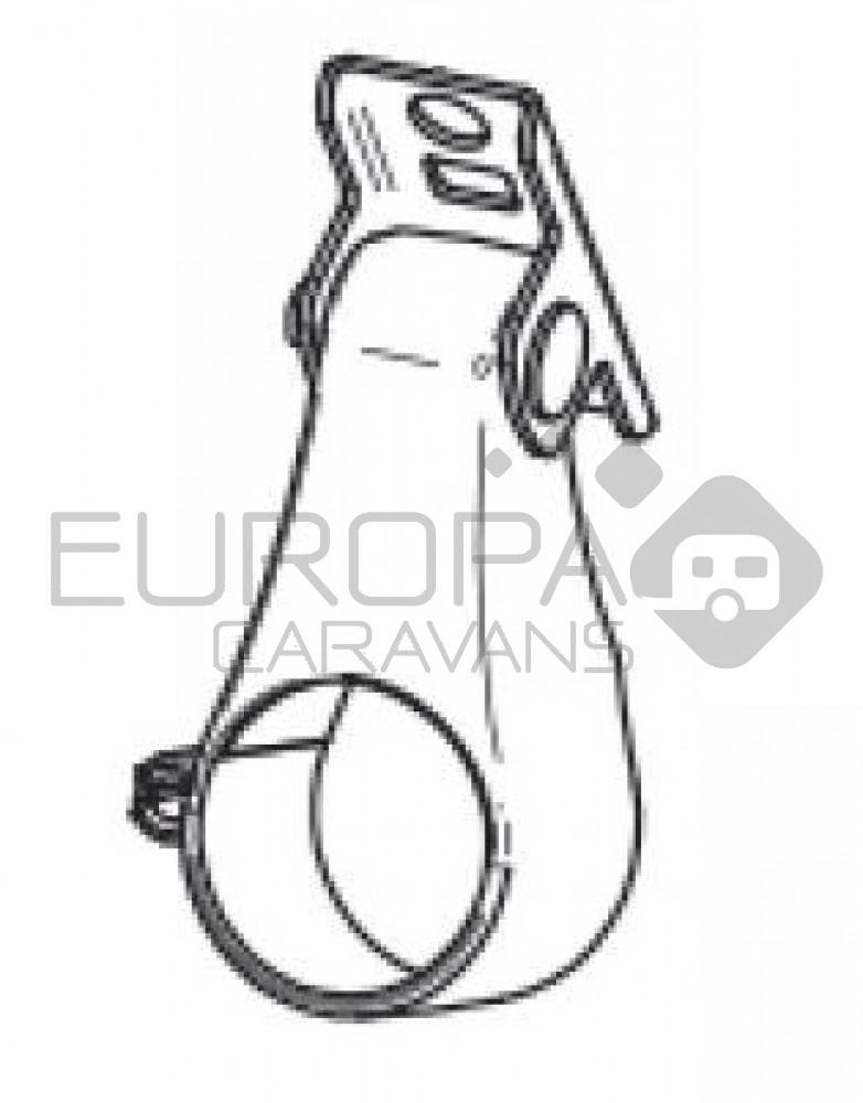 Fixation Holder Assy Windscherm