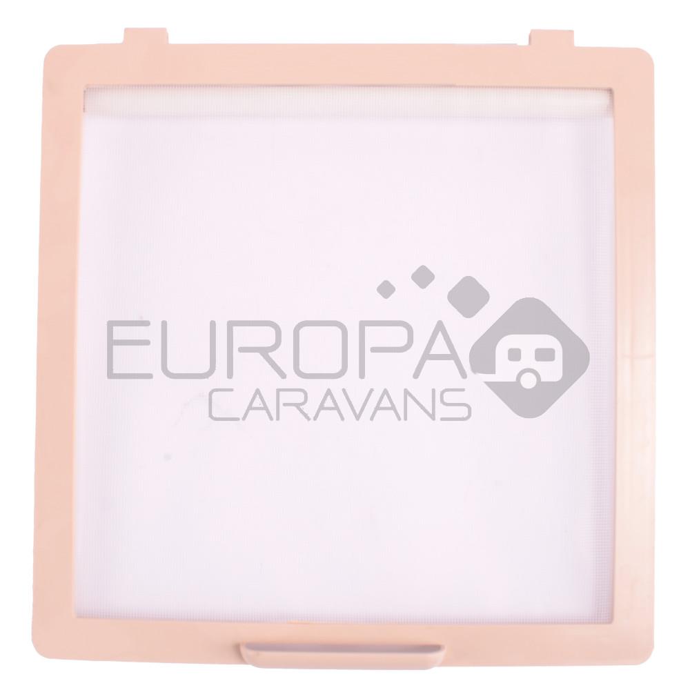 MPK Vliegenhor+Verduistering Beige 28x28cm