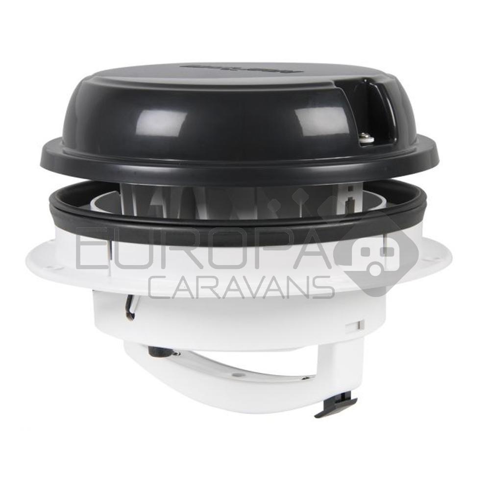 MaxxFan Dome Zwart LED