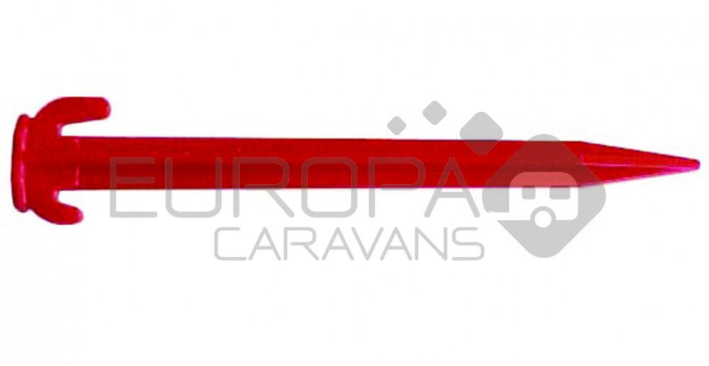 Campking Tentharing Kunststof 20cm 6st