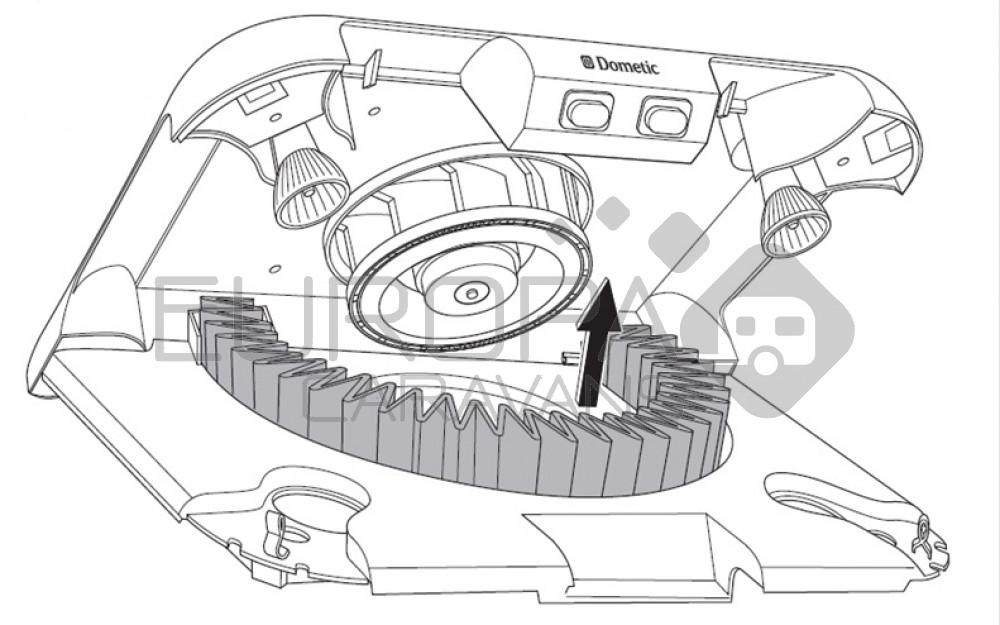 Dometic Koolstoffilter CK2000