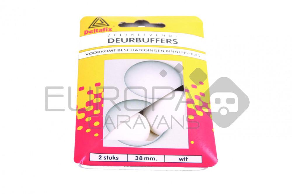 Deltafix Deurbuffers ø38mm Wit 2st