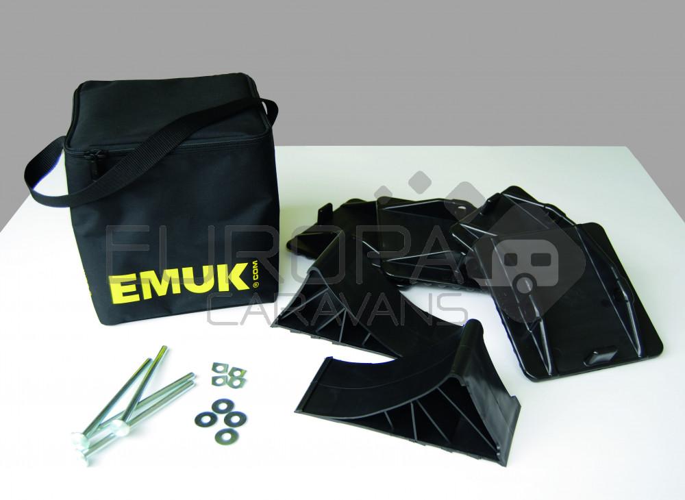 Emuk Onderlegschijven + Wielkeggen Set