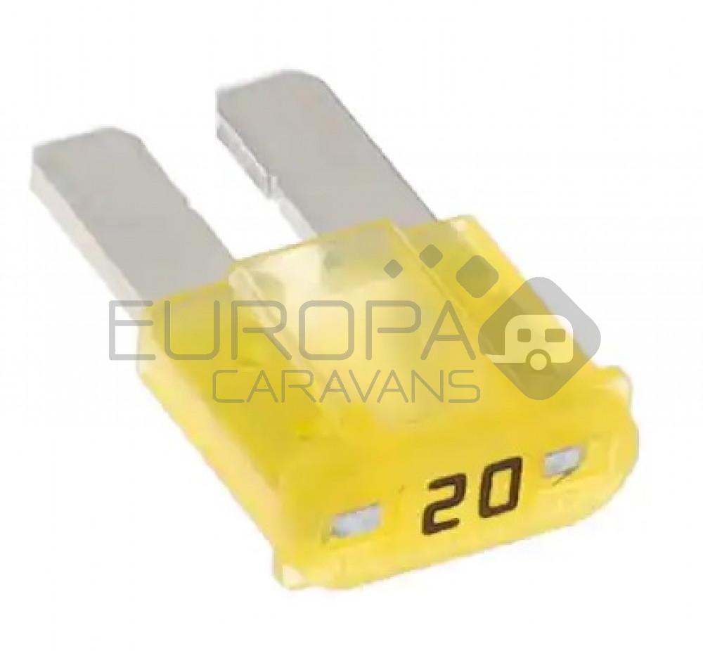 Steekzekering Micro 20A 100st