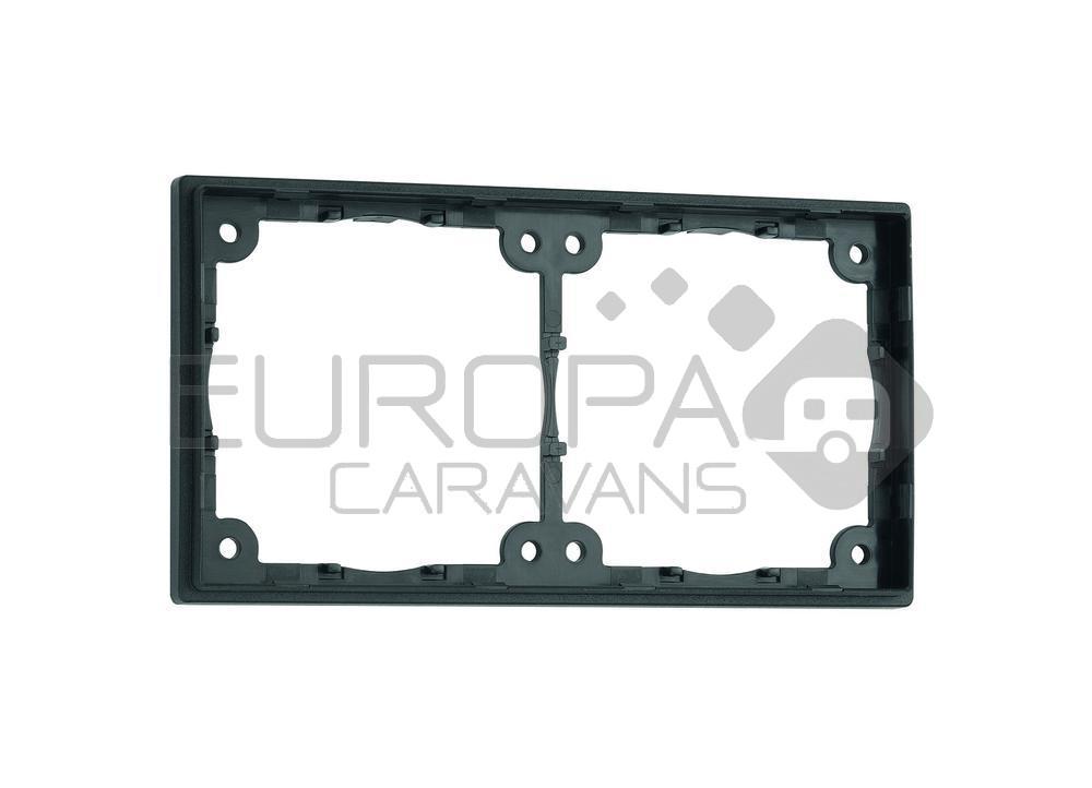 Presto Afstandsraam 2-Vaks 3mm S-20.000 Zwart