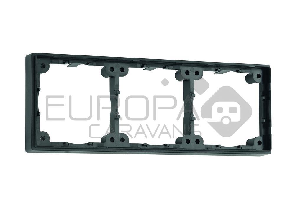 Presto Afstandsraam 3-Vaks 12mm S-20.000 Zwart