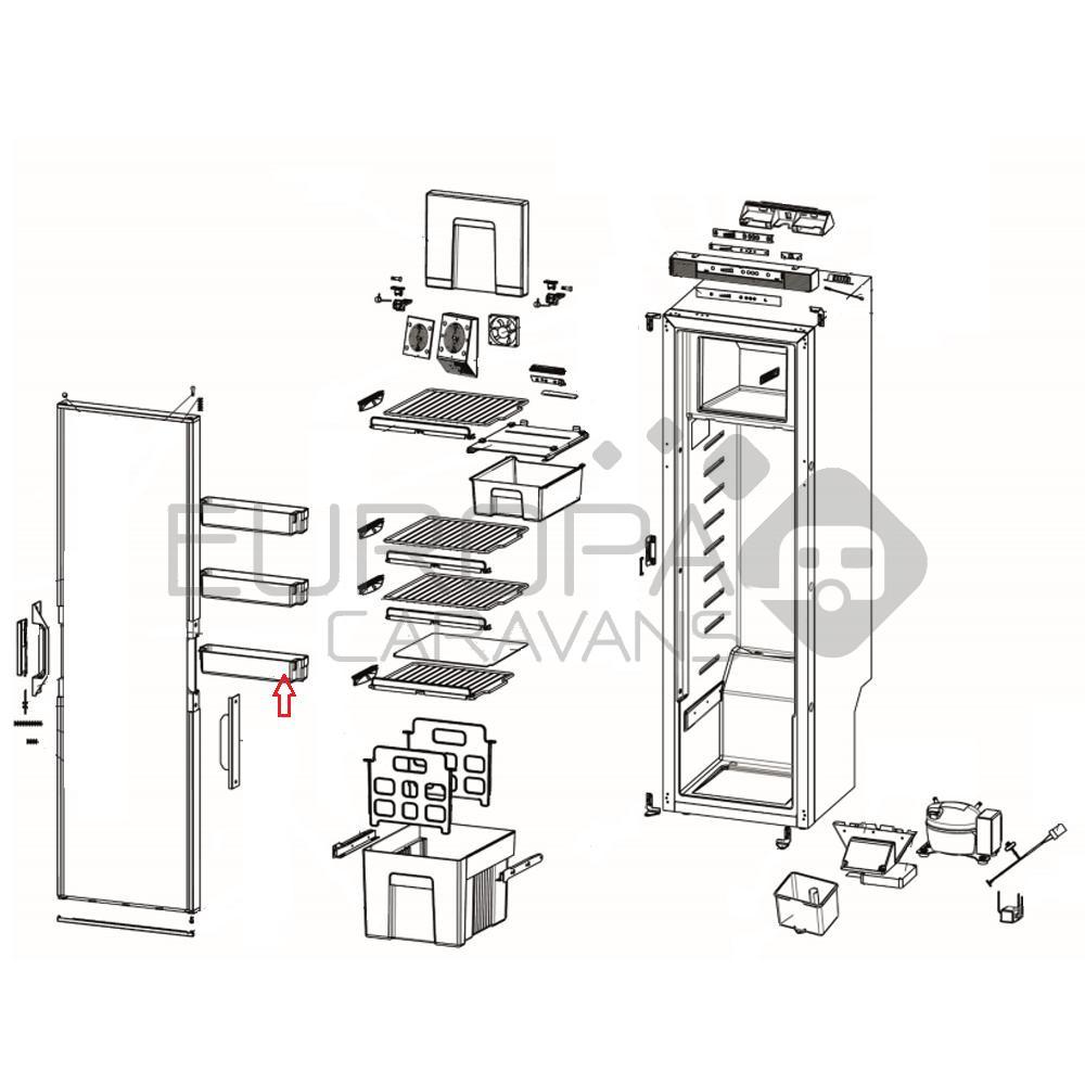 Thetford Deurbakje Onder T21**