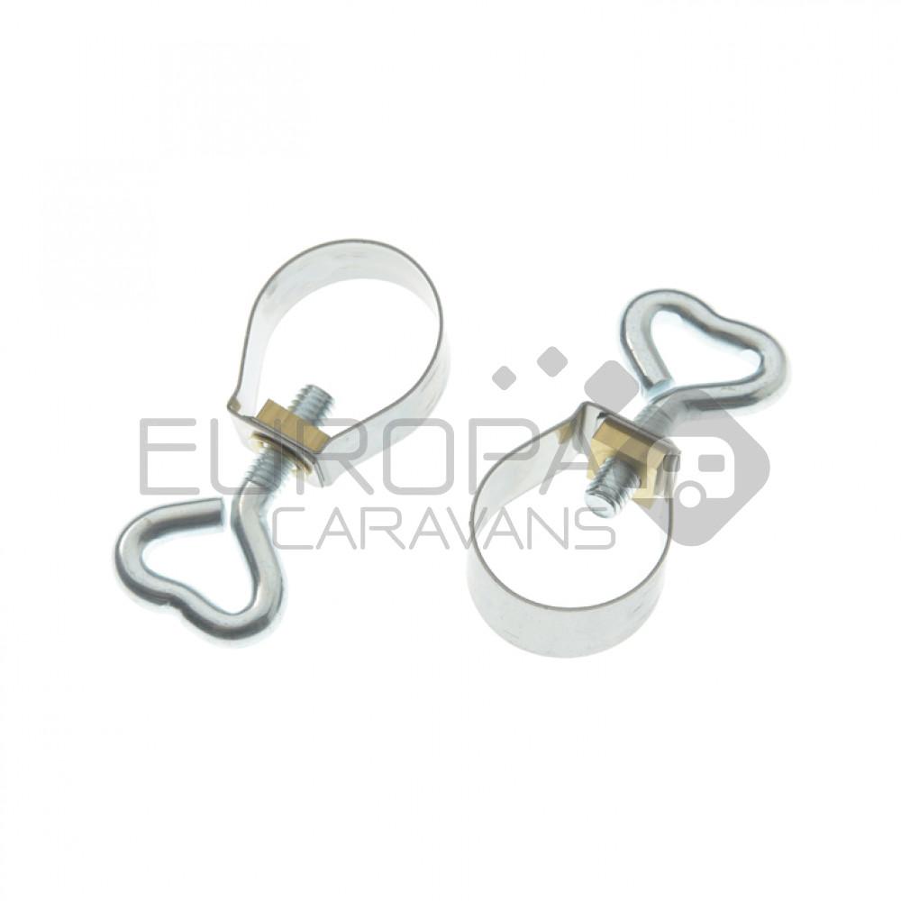 Campking Stelring 28 mm met bout 50 st