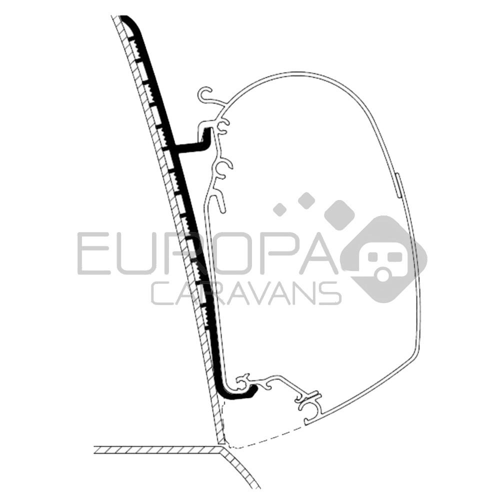 Thule Renault Master H3 High Roof Adapter