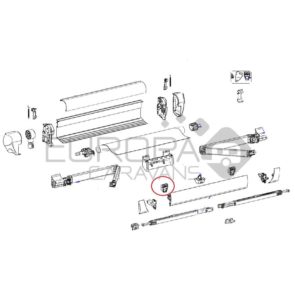 Thule Insert Lead Rail 5003 2st.