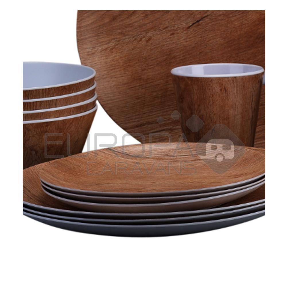 Gimex Nature Line Teak 16-delig