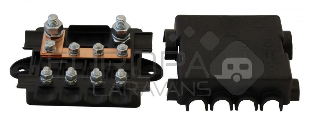 Zekeringhouder Combinatie 1x Mega, 4x Midi