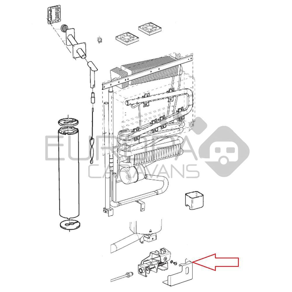 Dometic RM8501 Gasbrander Compleet