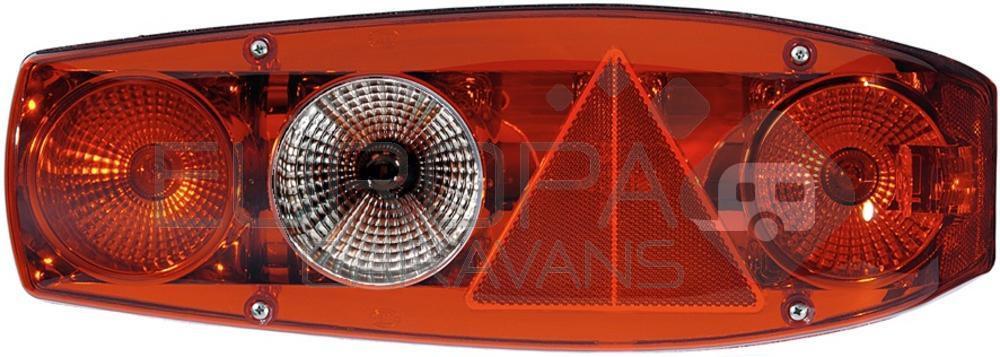 Hella Achterlicht Caraluna II Rem/ Knipper/ Mist/ Zijmarkering/ Driehoek Reflector Links