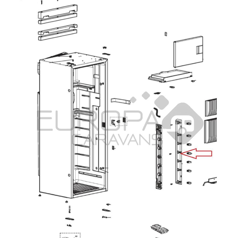 Dometic RML 9432 Lamp met sensor