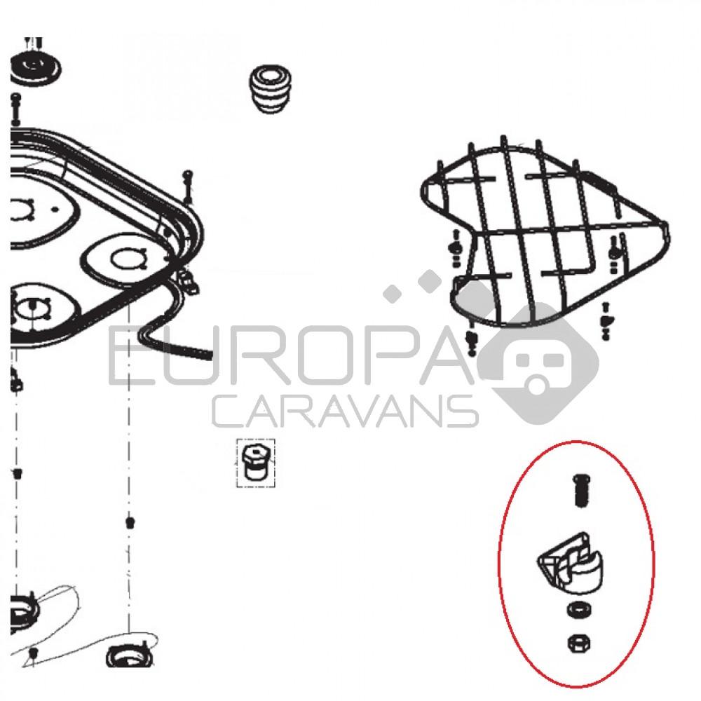 Dometic EK2000 Montageset  (5st)