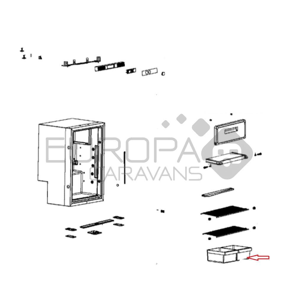 Dometic RMS10.5 Groentebak