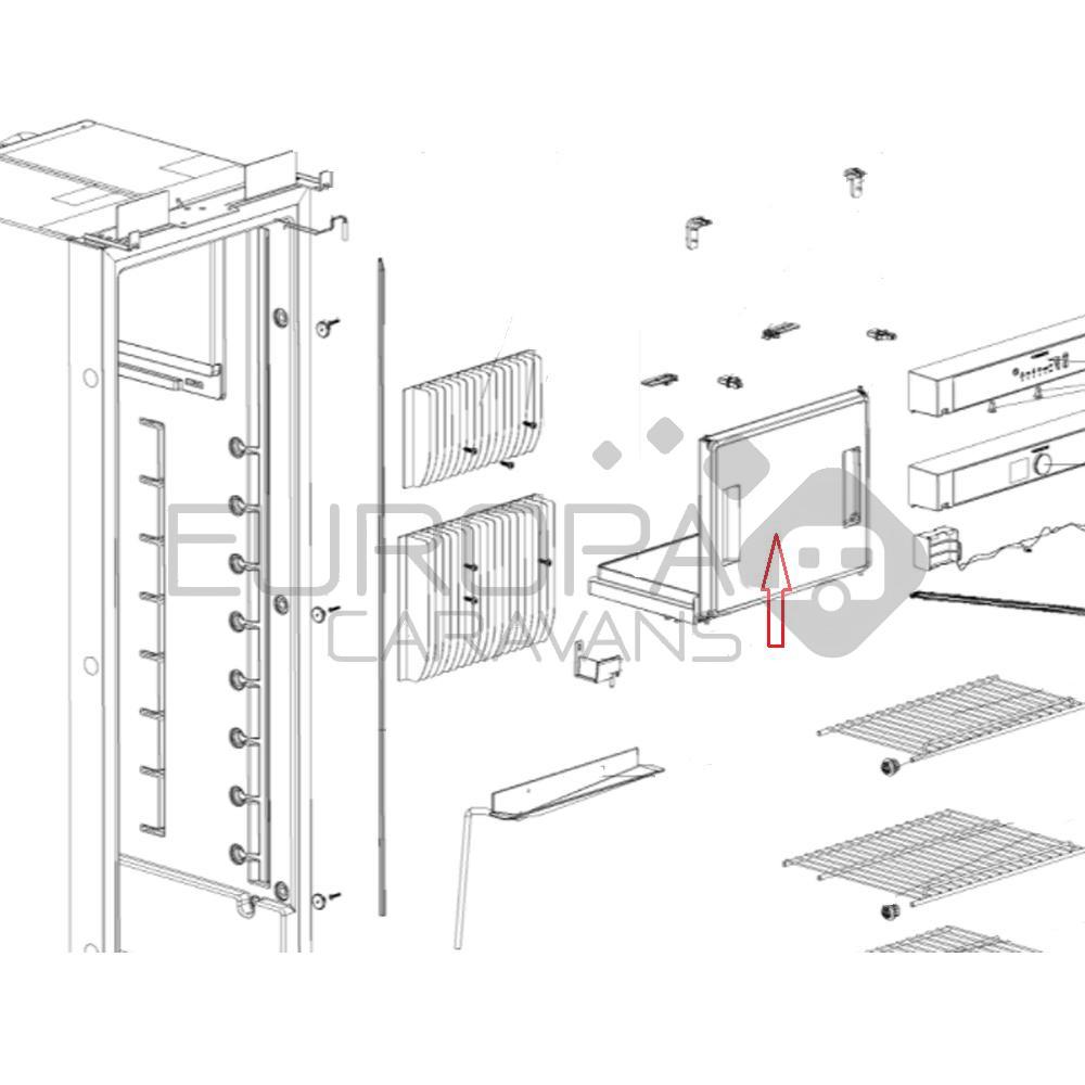 Dometic Diepvriesdeur RML 10.4