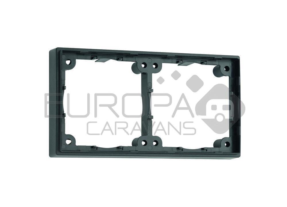 Presto Afstandsraam 2-Vaks 12mm S-20.000 Zwart