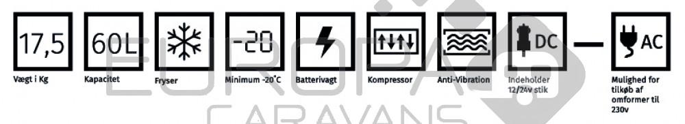 FMT Fridge Q65 Compressor Koelbox 60L 12/24V
