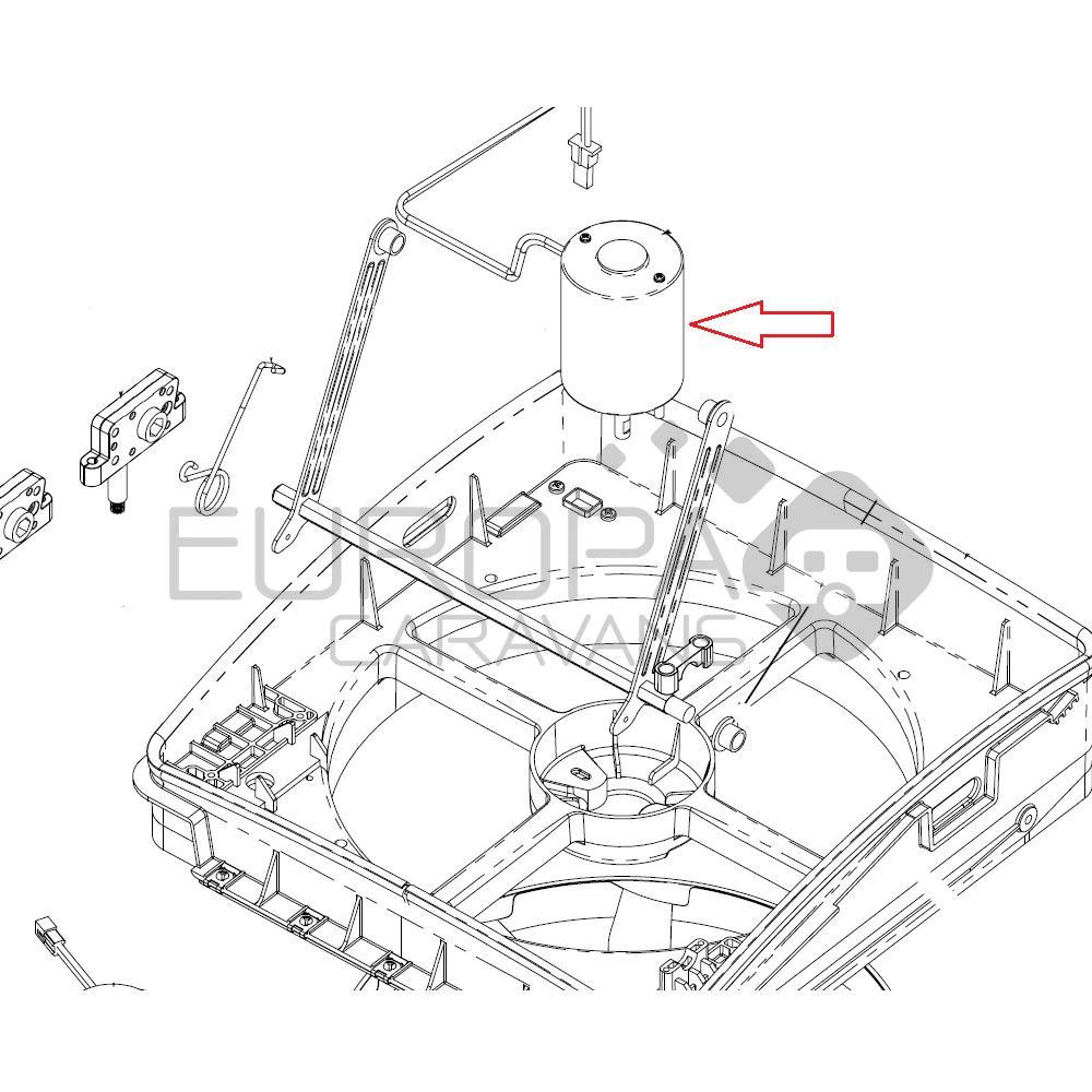 MaxxFan Motor van Ventilator