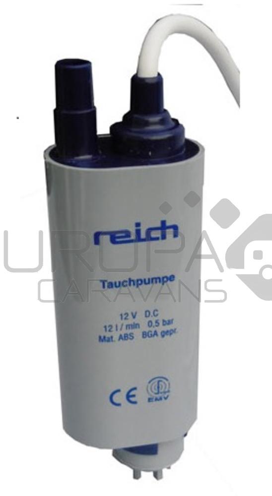 Reich Dompelpomp met Terugslagklep 12V-12L