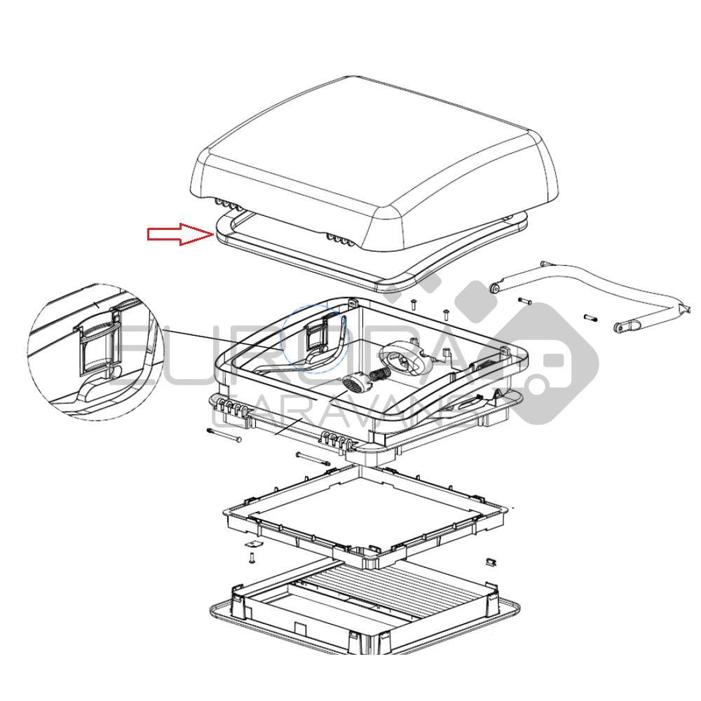 Dometic Micro Heki Afdichtrubber