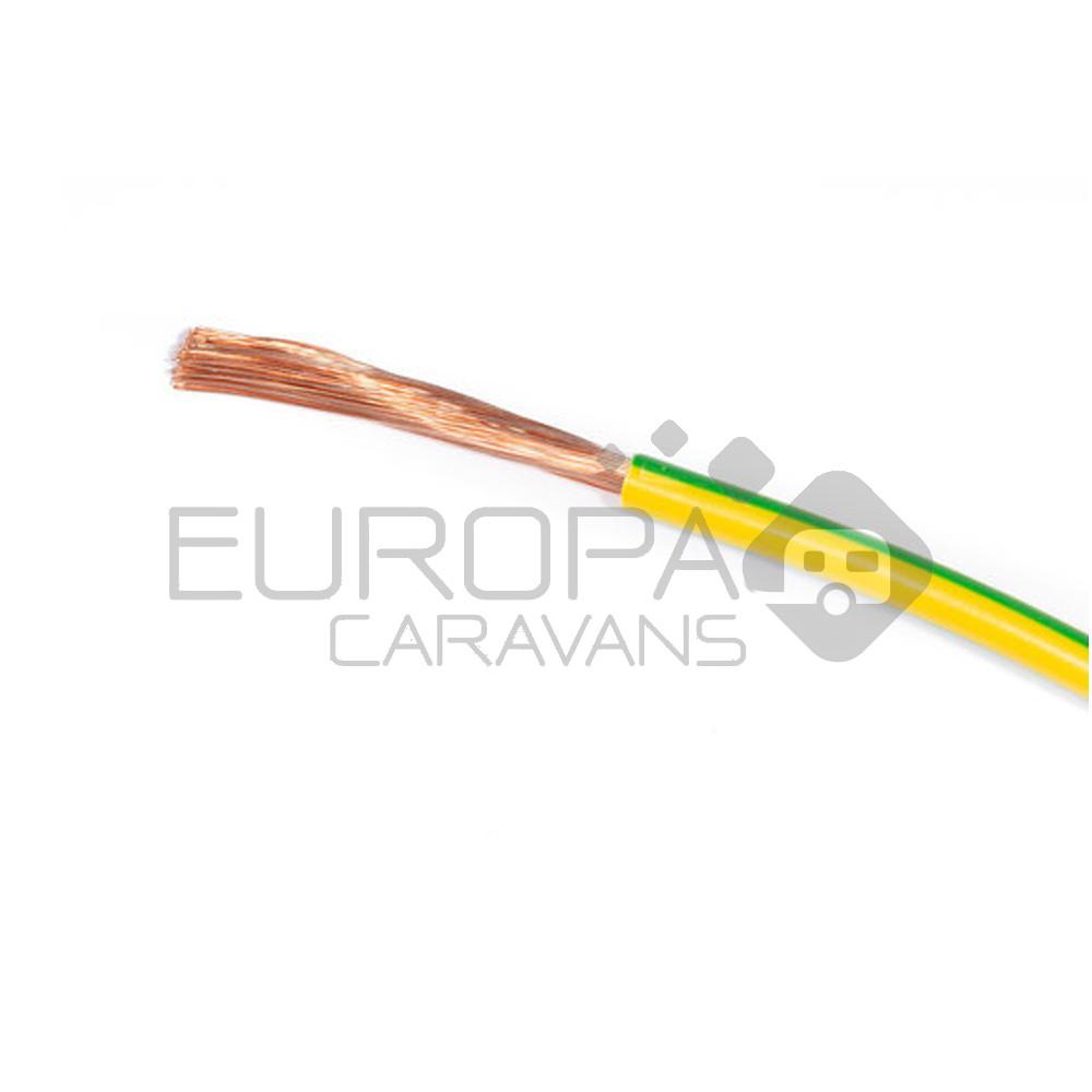 Berker Installatiedraad 1,5mm2 Geel/Groen 100m