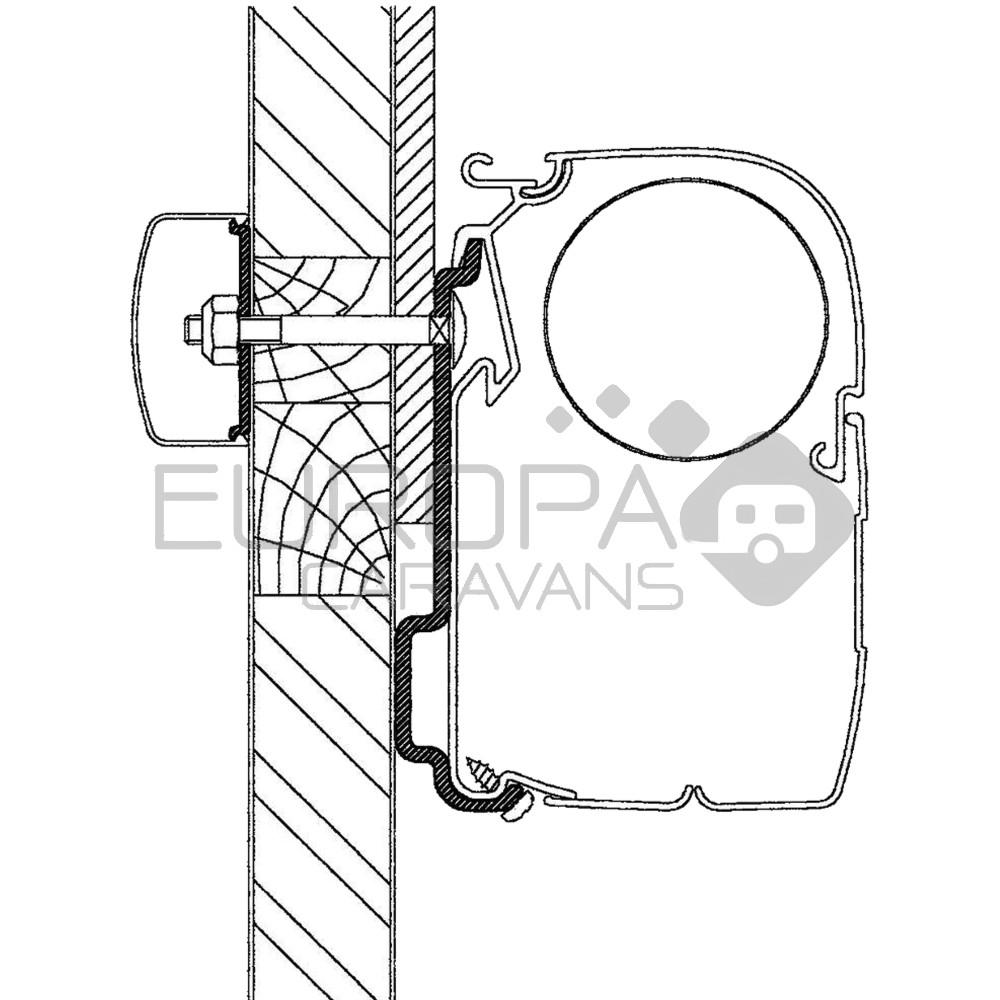Thule Eden/Allegro Adapter <2010