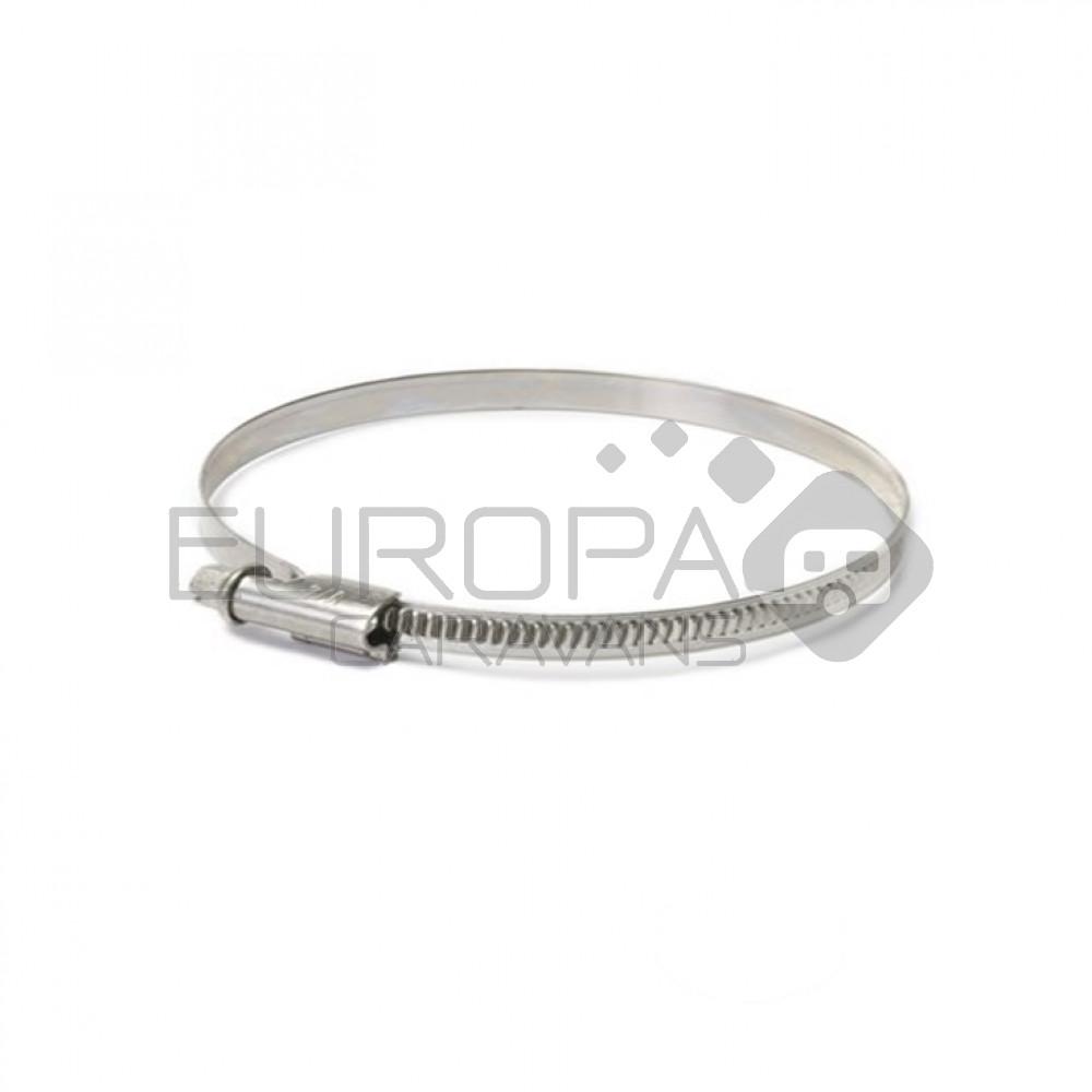 (30)Afvoerklem buiten buis.