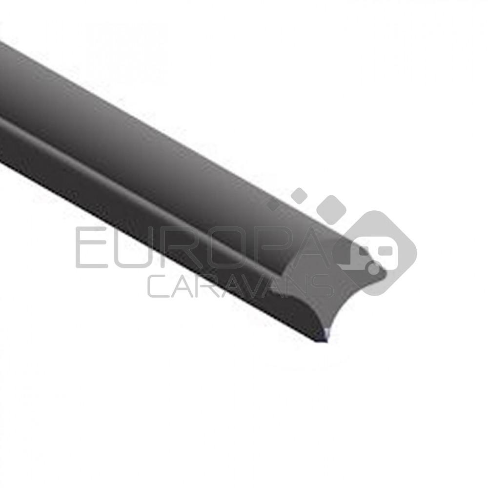 Pees Raamrubber Zwart 10m