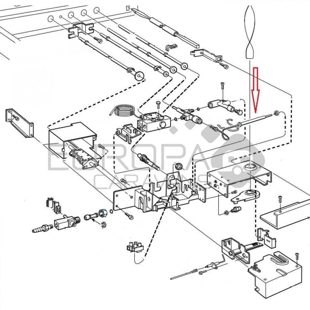 Dometic RGE300 Thermokoppel