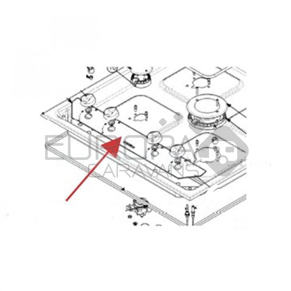 Display knoppen fornuis Linear hob