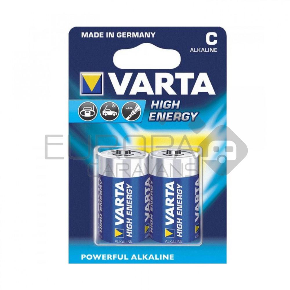 Varta High Energy Alkaline C -Cell LR14 (bl a 2)