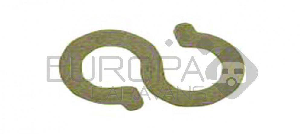 Campking S-haak plastic 10 st