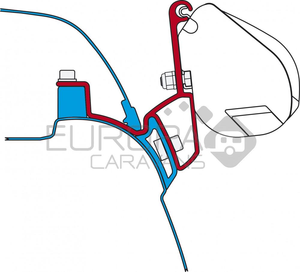Fiamma VW T5/T6 California Kit H1-L1 >2003 F35