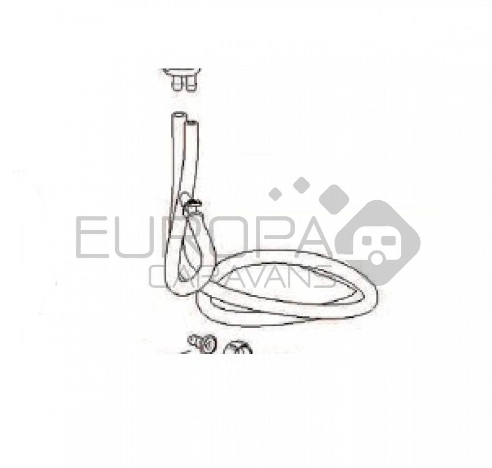 C220 Flush Tube White